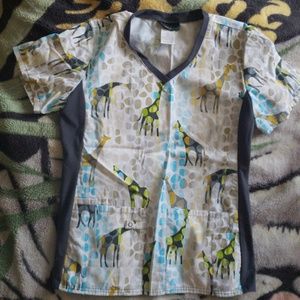 Scrub top